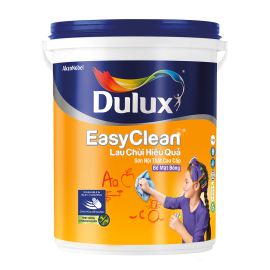 SƠN NỘI THẤT DULUX EASYCLEAN LAU CHÙI HIỆU QUẢ BÓNG 15L