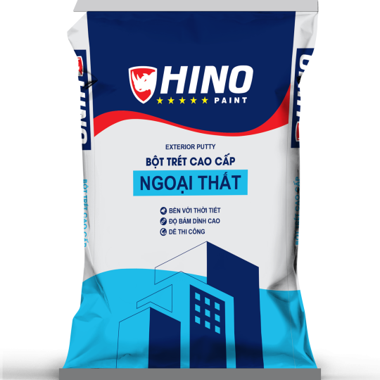 BỘT TRÉT HINO NGOẠI THẤT CAO CẤP 40KG