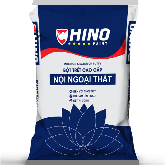 BỘT TRÉT HINO NỘI NGOẠI THẤT 40KG