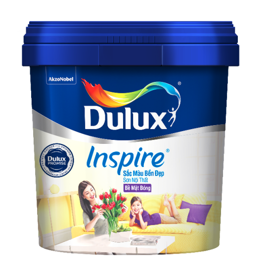 SƠN NỘI THẤT DULUX INSPRITE NỘI THẤT BỀ MẶT BÓNG 15L