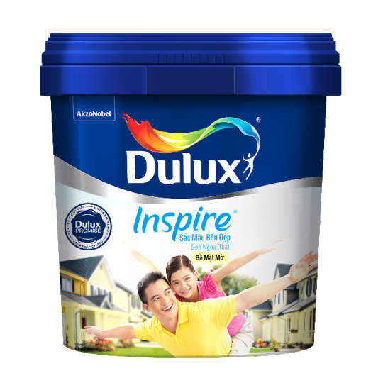 SƠN NGOẠI THẤT DULUX INSPRITE SƠN NGOẠI THẤT BỀ MẶT MỜ 18L