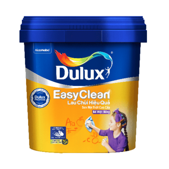 SƠN NỘI THẤT DULUX EASYCLEAN LAU CHÙI HIỆU QUẢ MỜ 18L