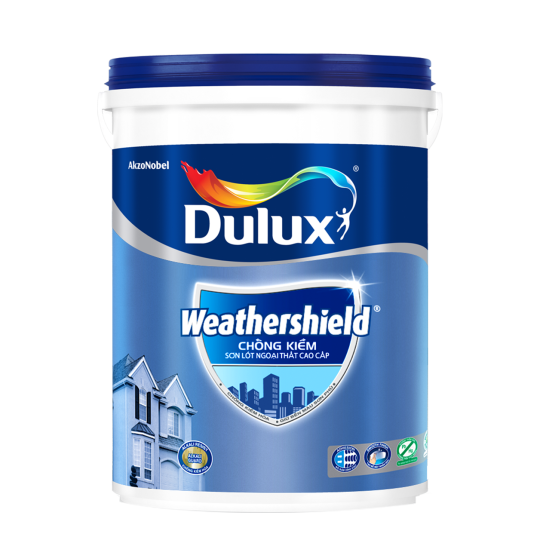 SƠN LÓT NGOẠI THẤT SIÊU CAO CẤP DULUX WEATHERSHIELD CHỐNG KIỀM 18L