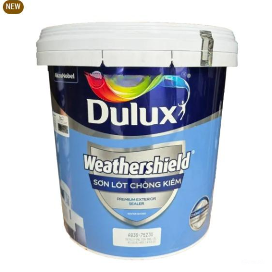 SƠN LÓT NGOẠI THẤT SIÊU CAO CẤP DULUX WEATHERSHIELD CHỐNG KIỀM 15L